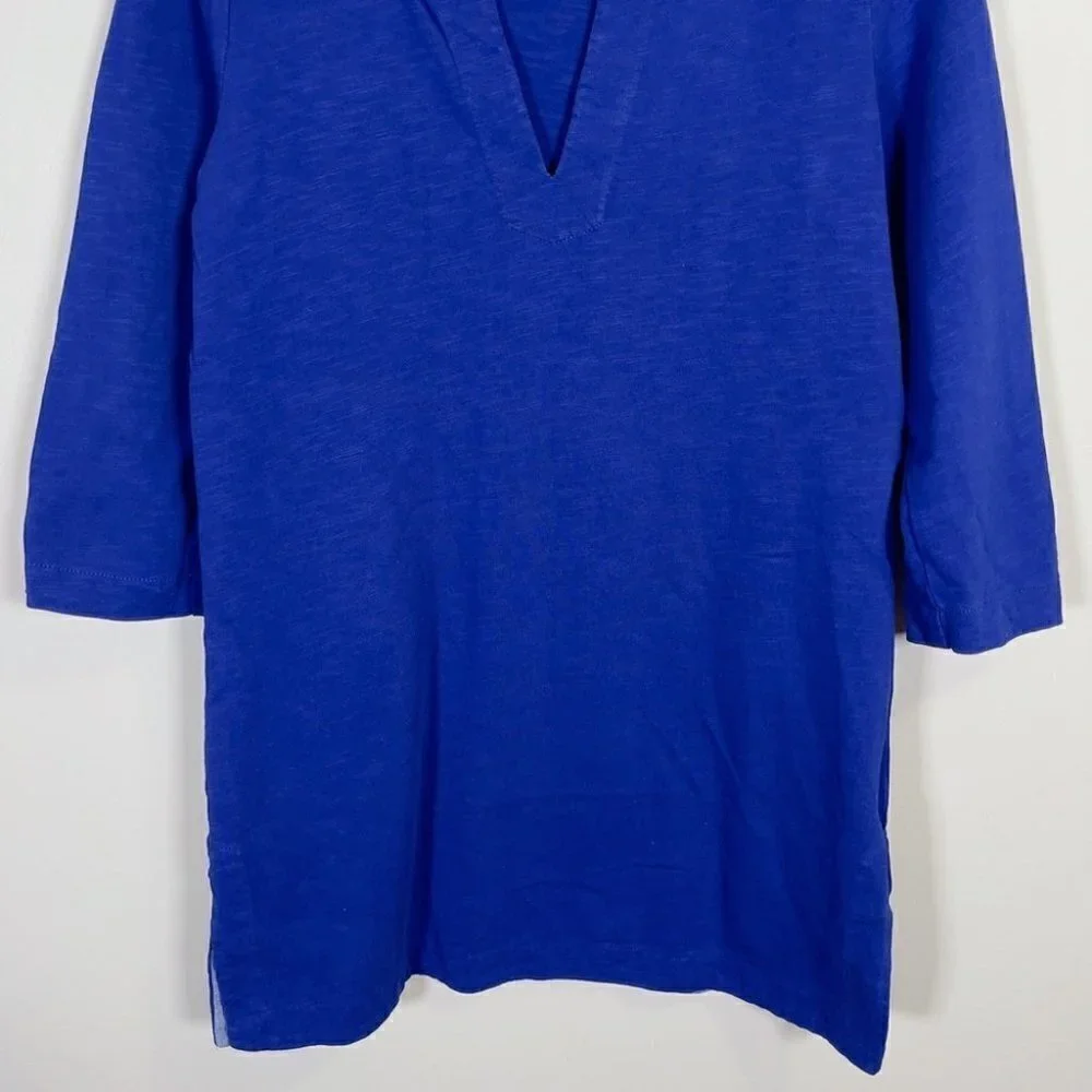 J.CREW TUNIC DRESS IN ROYAL BLUE